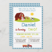 INVITATION AVEC KROUIK-KROUIK, BÊLEMENT, GLOUSSEMENT, FÊTE (Devant / Derrière)