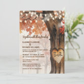 Invitation Avec La Fête De Mariage Des Amis (Debout devant)