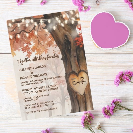 Invitation Avec La Fête De Mariage Des Amis