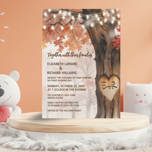 Invitation Avec La Fête De Mariage Des Amis