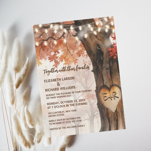 Invitation Avec La Fête De Mariage Des Amis
