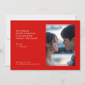 Invitation Avec la photo Japonesque Harmonie avec Fuji (Dos)