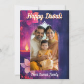 Invitation Avec photo et texte personnalisé Glow & Tell, cart (Devant)