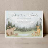 Aventure Attend le Baby shower des animaux des boi