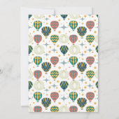 Invitation Aventure Attente Chaud Air Balloon Douche Par Dist (Dos)