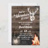 Invitation Aventure Bonfire & Lantern Chasse Retraite (Devant)