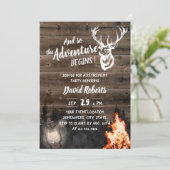 Invitation Aventure Bonfire & Lantern Chasse Retraite (Debout devant)