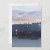 Invitation Aventure commence thème Forêt Retraite partie Inv (Dos)