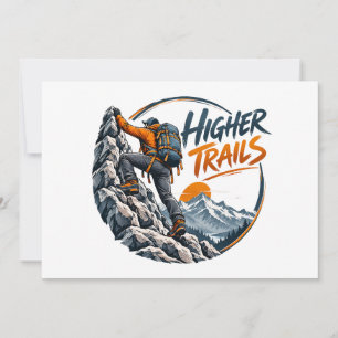 Invitation Aventure d'escalade de montagne Higher Trails