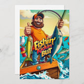 Invitation Aventure pêche ultime (Devant / Derrière)