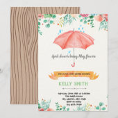 invitation averses d'avril apportent fleurs de mai (Devant / Derrière)