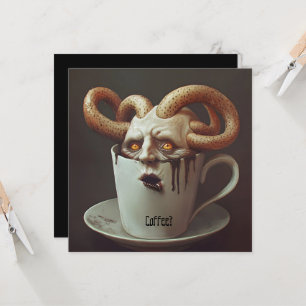 Invitation Avertissement niveau 3 de caféine du blues du lund