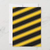 Invitation Avertissement officiel d'un adulte 18 ans (Dos)