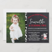 Invitation Avez-vous entendu l'anniversaire de la Moos Cow Re (Devant)