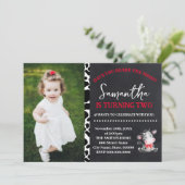 Invitation Avez-vous entendu l'anniversaire de la Moos Cow Re (Debout devant)