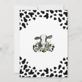 Invitation Avez-vous entendu le Baby shower Moos (Dos)