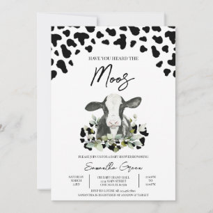 Invitation Avez-vous entendu le Baby shower Moos