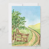 Invitation Avez-vous entendu parler de la génisse Highland Co (Dos)