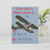 Invitation Aviation Art, Scale RC modèle de vol par. (Debout devant)