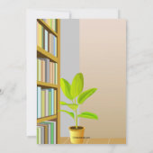 Invitation avide de club de lecture de lecteur (Dos)