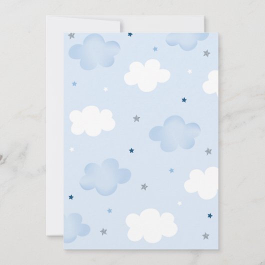 Invitation Avion Boy Premier anniversaire (Dos)