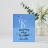 Invitation Avion canadien des Snowbirds (Debout devant)