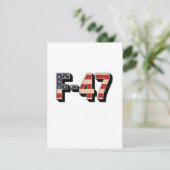 Invitation Avion de chasse officiel F47 Maga F-47 Jet de comb (Debout devant)