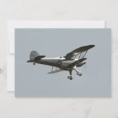 Invitation Avion RC Cinquante et fabuleux Cinquantième annive (Dos)