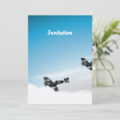 Invitation Avions anciens (Debout devant)