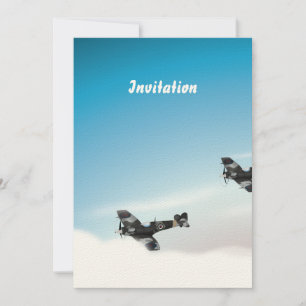 Invitation Avions anciens