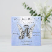 Invitation Avis de mise en mémoire (Debout devant)