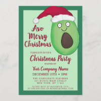 Avo Merry Quote Avocado Père Noël Corporate Christ