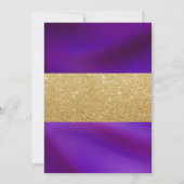 Invitation Avocat de l'avenir Gold & Purple (Dos)