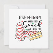 Invitation Avoir l'air d'un petit en-cas (Dos)