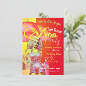 Invitation Avon Party (Debout devant)