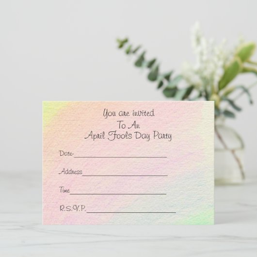 Invitation Avril - (Debout devant)