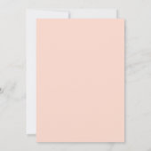 Invitation Avril Fleurs L'arrosage peut Baby shower Invitatio (Dos)