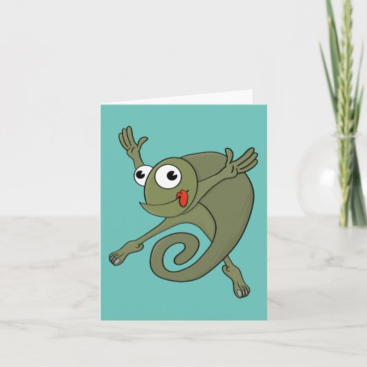 Invitation Awesome Chameleon (Devant)