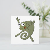 Invitation Awesome Chameleon (Debout devant)