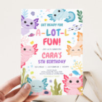 Axolotl Alotl Fun Anniversaire