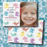 Invitation Axolotl Kids Cute Salamander Photo Anniversaire<br><div class="desc">Un design axolotl joli dessiné à la main avec des axolotles multicolores nageant et s'amusant. Un design idéal pour les thèmes de la fête des enfants, la décoration de la chambre, les accessoires scolaires et les cadeaux personnalisés. Ce design axolotl est idéal pour les amateurs d'axolotls, de salamandres, de poissons...</div>