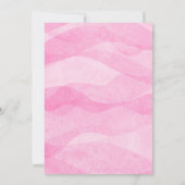 Invitation Axolotl Rose Girl Cute Salamander Aquatic Annivers (Dos)