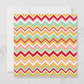 Invitation Aztec Andes Montagnes Tribales Chevron Fiesta Ziga (Dos)