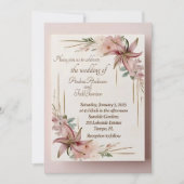 Invitation Aztec Lilly (Devant)