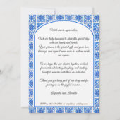 Invitation Azul & Limone Romance 💙🍋 (Dos)