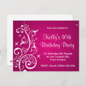 INVITATION B3 (Devant / Derrière)