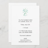 Invitation Baal (style presse-lettres, deux couleurs) (Devant / Derrière)