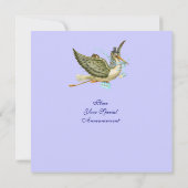 INVITATION BABE FÊTE DE NAISSANCE (Dos)