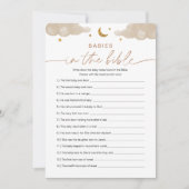 Invitation Babies Dans La Bible Twinkle Star Baby shower Jeu (Devant)