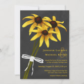 Invitation babillard fleur sauvage Black Eyed Susan (Devant)